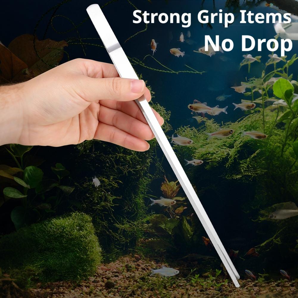 Stainless Steel Aquarium Tweez - مراجعة Feeding Tong Stainless وسعره