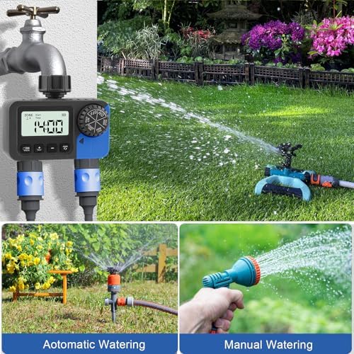 Smart Sprinkle Timer for Garde - مراجعة Timer Dual Outlet وسعره