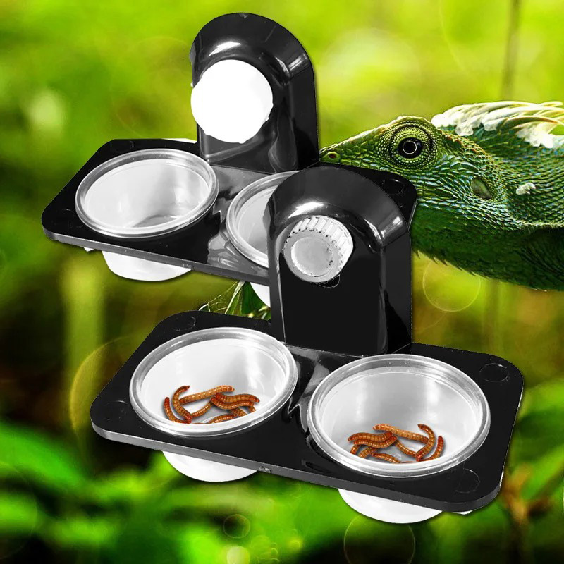 Reptile Tank Accessories Insec - مراجعة Water Dish Reptile وسعره
