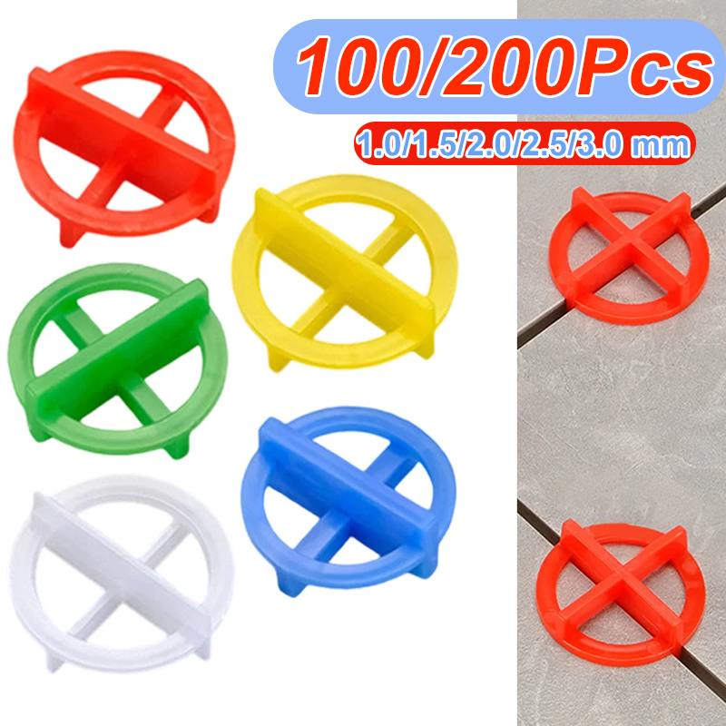 100/200Pcs Porcelain Tile Spac - مراجعة Ceramic Tile Floor وسعره