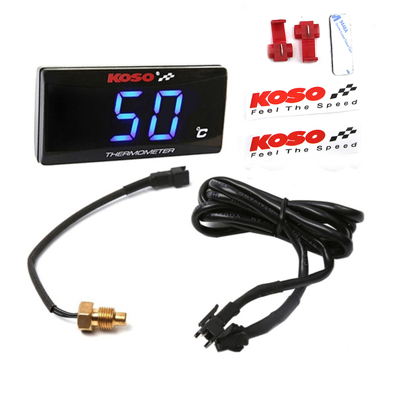 Round Motorcycle Temperature M - مراجعة Digital Hygrometer Probe وسعره
