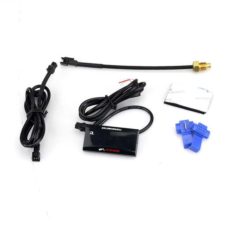 Round Motorcycle Temperature M - مراجعة Digital Hygrometer Probe وسعره