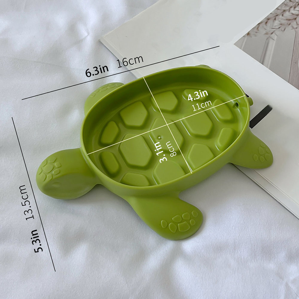 Turtle Drain Soap Box  Cartoon - مراجعة Water Dish Reptile وسعره