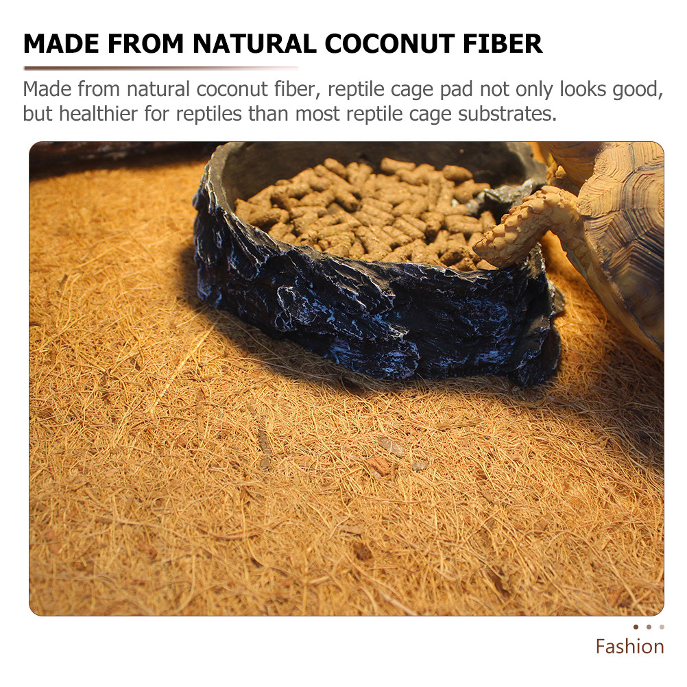 Reptile Carpet Natural Coconut - مراجعة Substrate Coconut Fiber وسعره