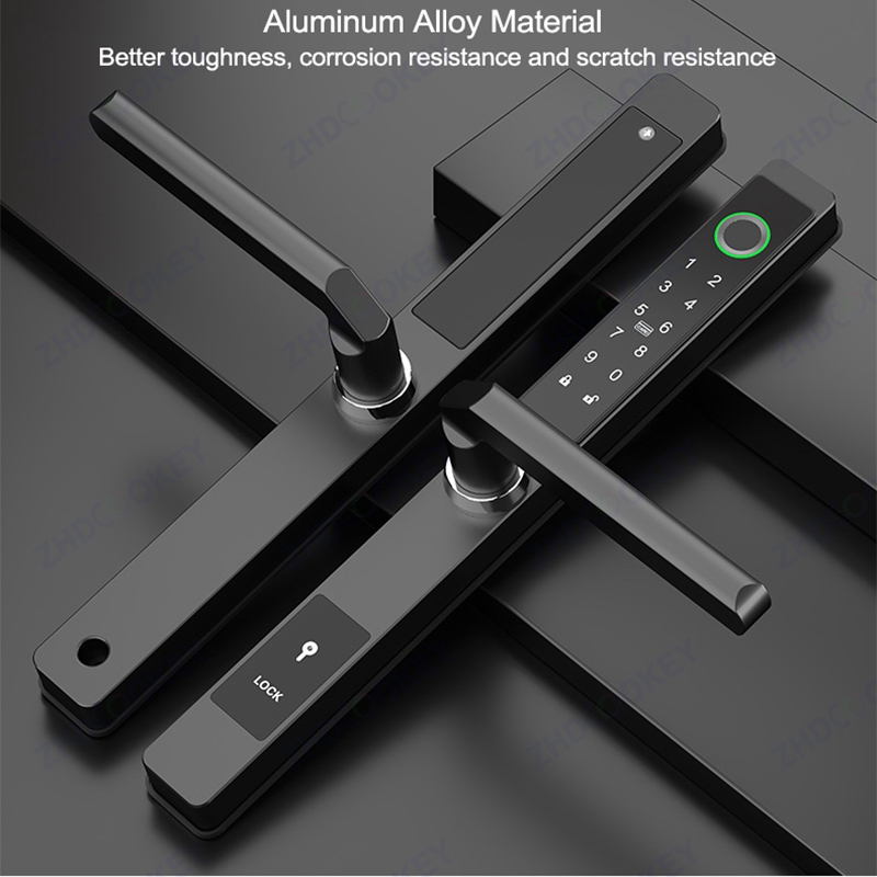 ZHDCOOKEY Biometric Digital Do - مراجعة Glass Door Hinge وسعره