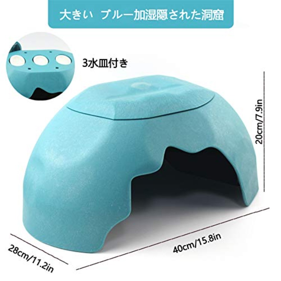 【Spot goods】Reptiles House wit - مراجعة Hide Cave Ceramic وسعره