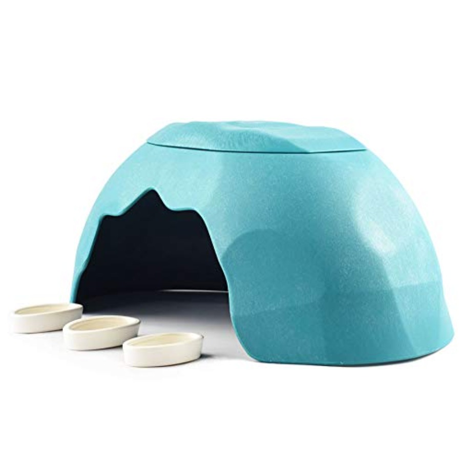 【Spot goods】Reptiles House wit - مراجعة Hide Cave Ceramic وسعره