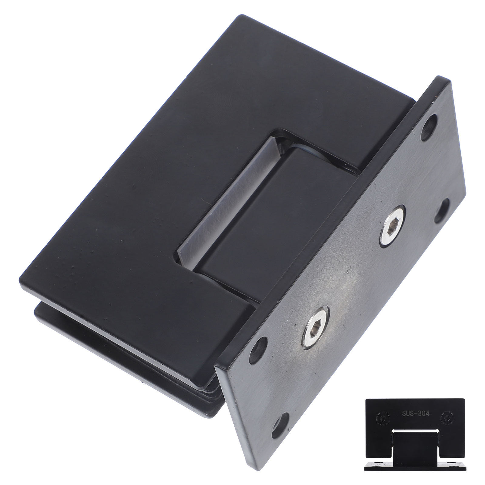 1Pcs Heavy Duty Stainless Stee - مراجعة Glass Door Hinge وسعره