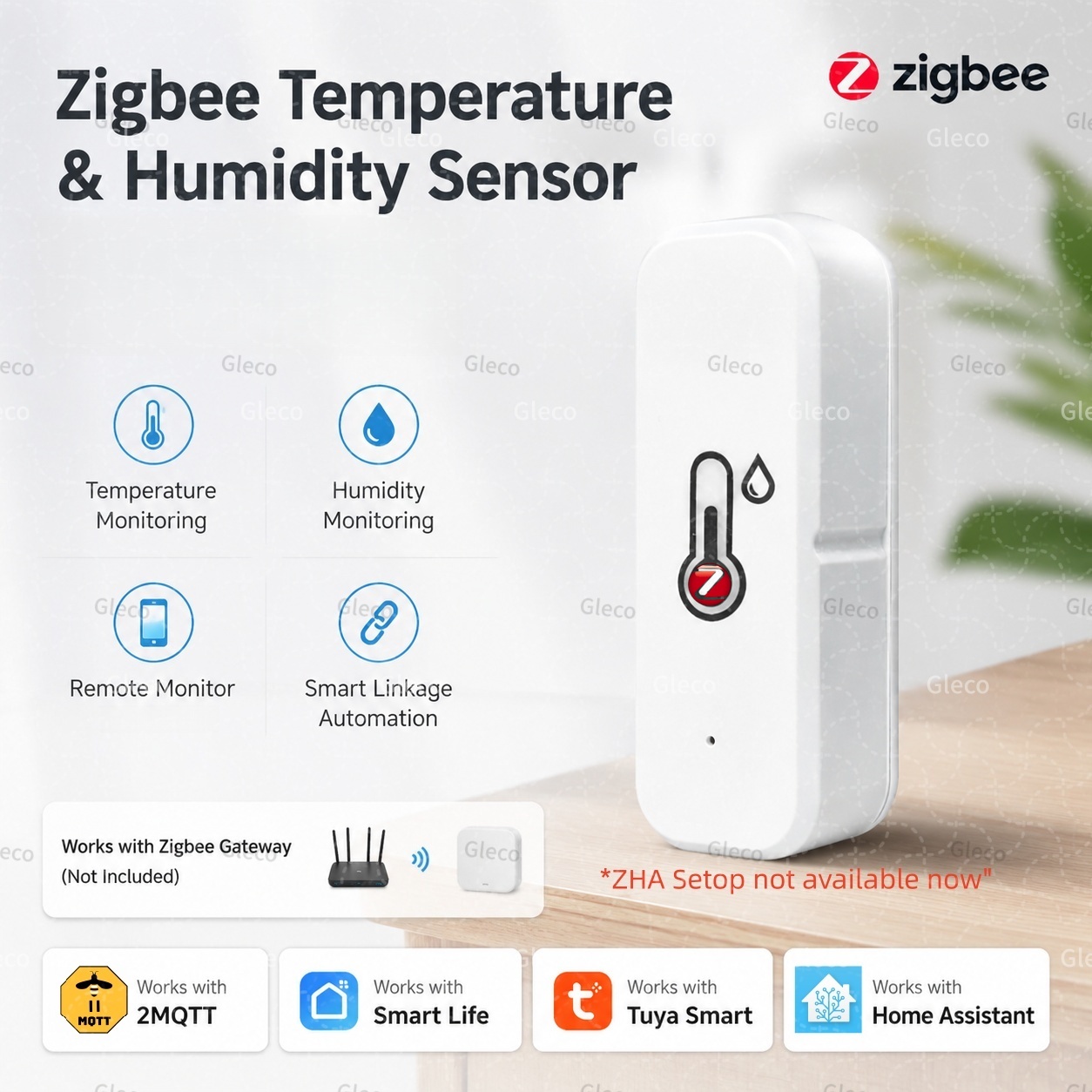 Tuya Zigbee 3.0 Mini Temperatu - مراجعة Digital Hygrometer Probe وسعره