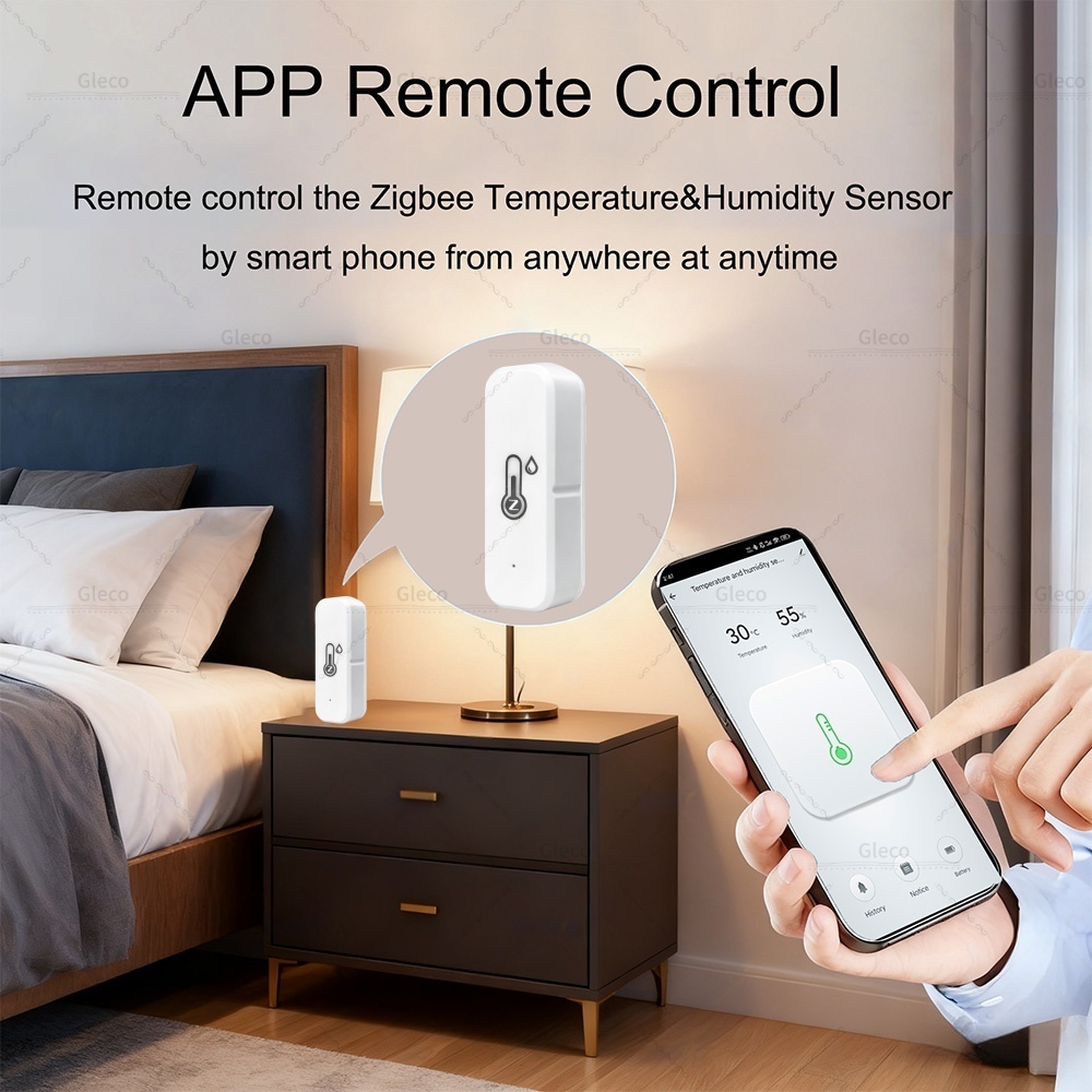 Tuya Zigbee 3.0 Mini Temperatu - مراجعة Digital Hygrometer Probe وسعره