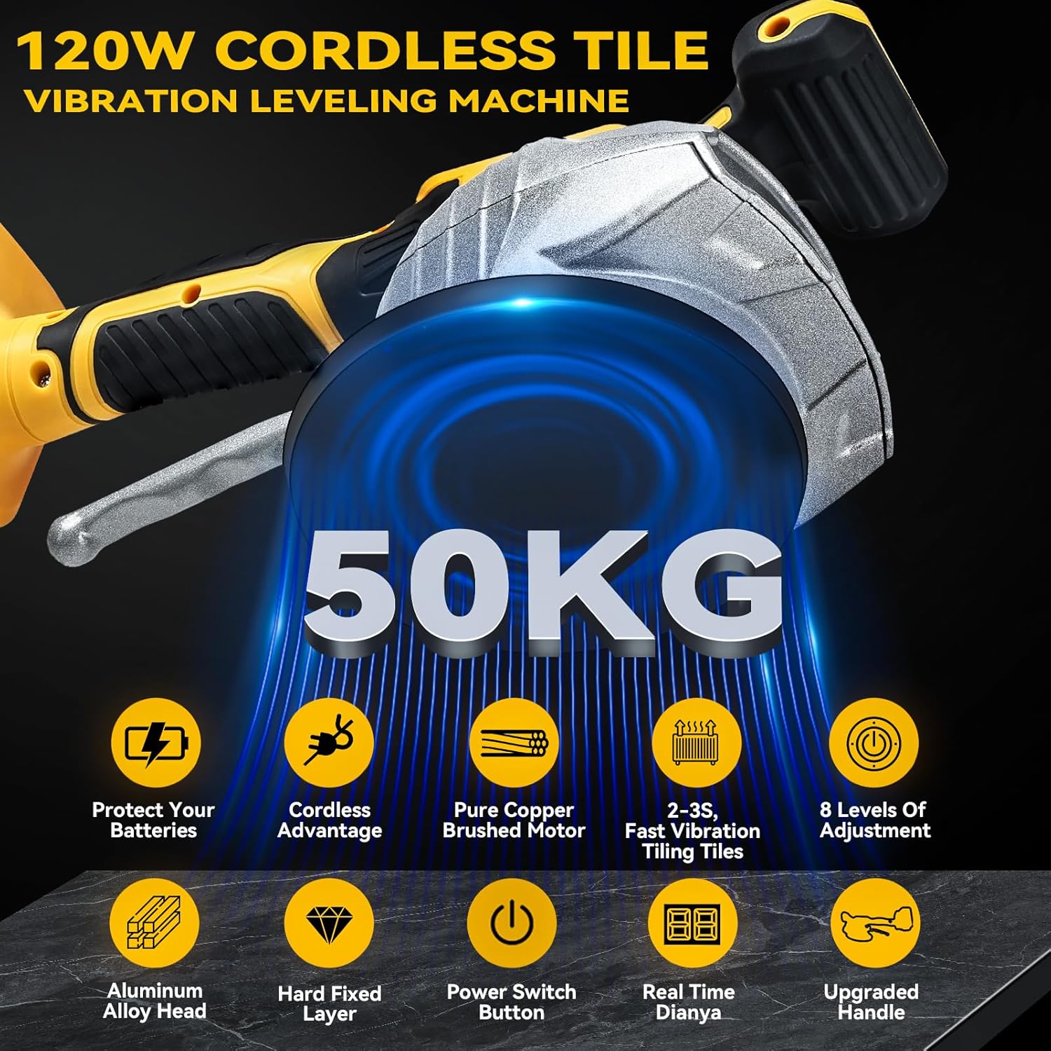 Tile Vibration Leveling Machin - مراجعة Ceramic Tile Floor وسعره