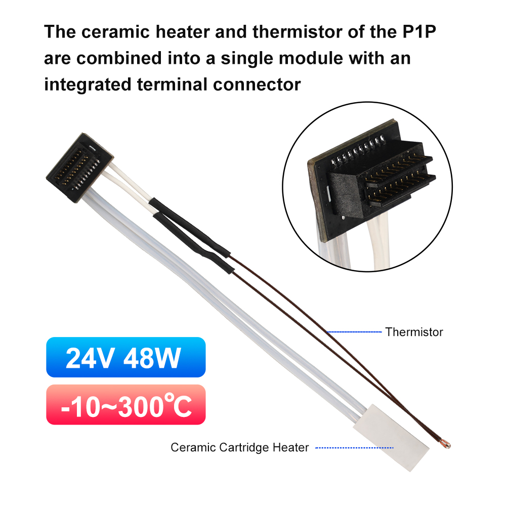 For Bambu Lab Hotend V2.0 V3.0 - مراجعة Ceramic Heat Emitter وسعره