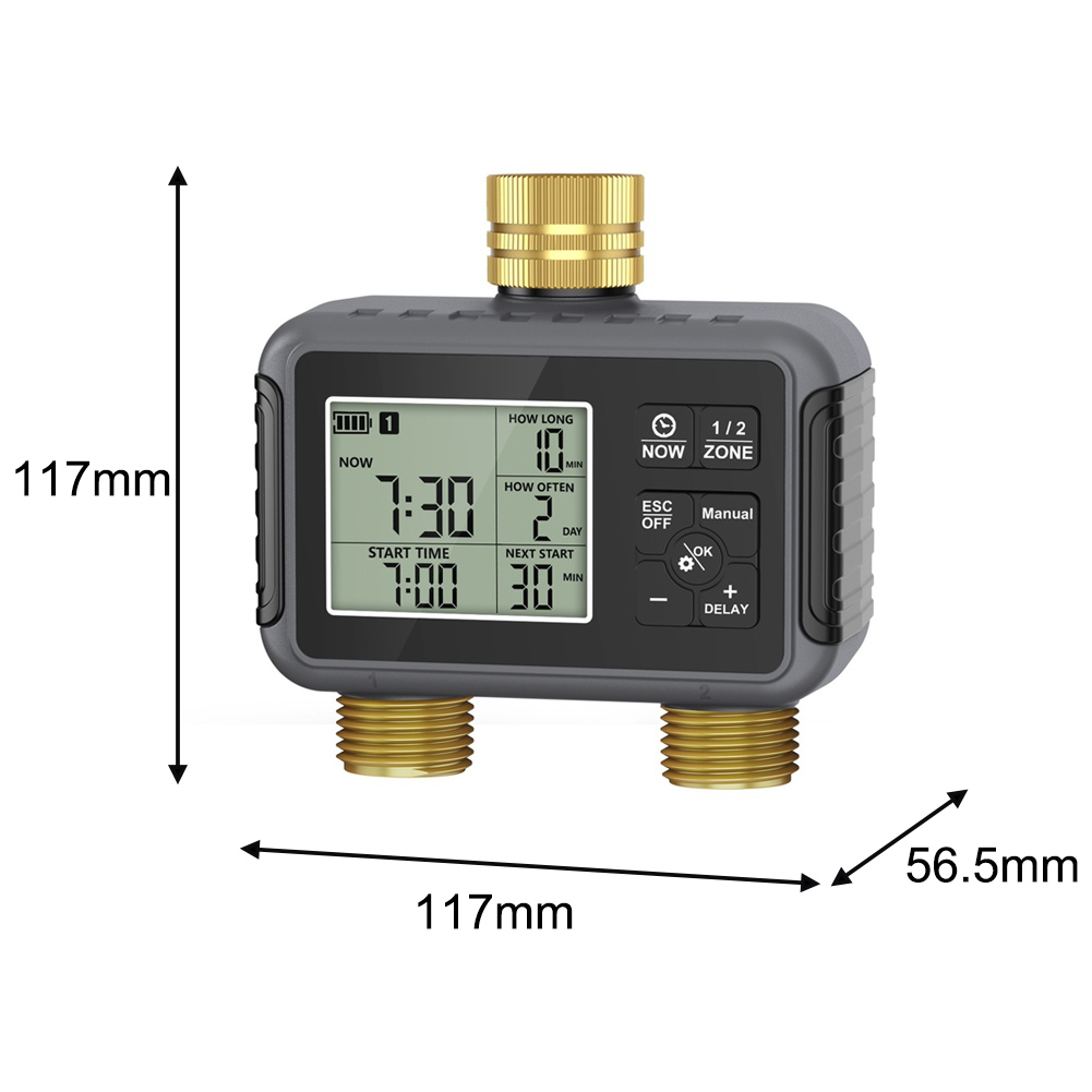 Automatic Controller Battery O - مراجعة Timer Dual Outlet وسعره