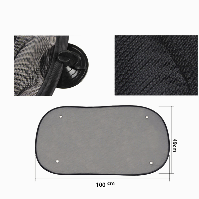 1pc Car Rear Window Sun Shades - مراجعة Screen Top Mesh وسعره