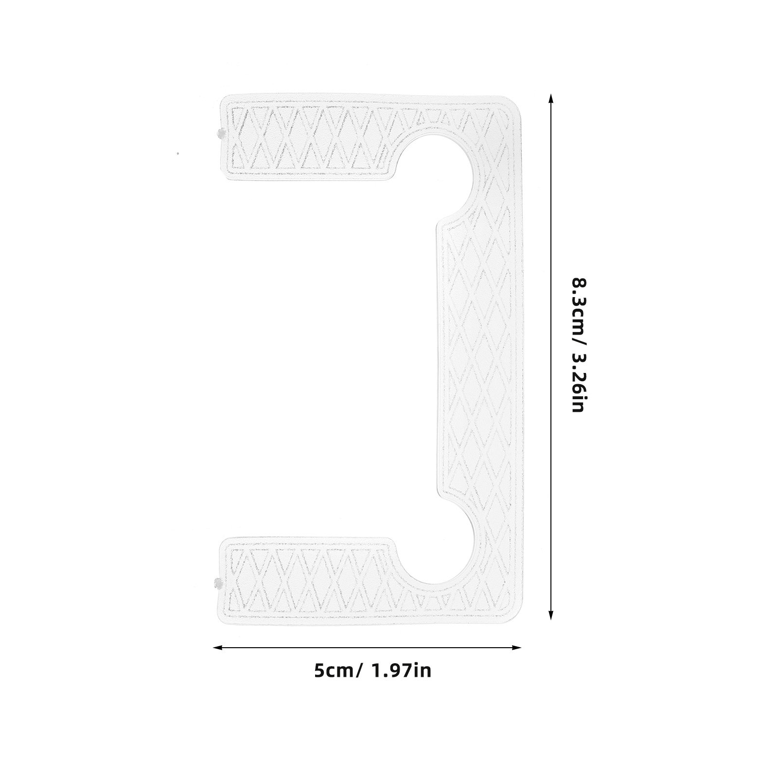 40Pcs Transparent Glass Door H - مراجعة Glass Door Hinge وسعره