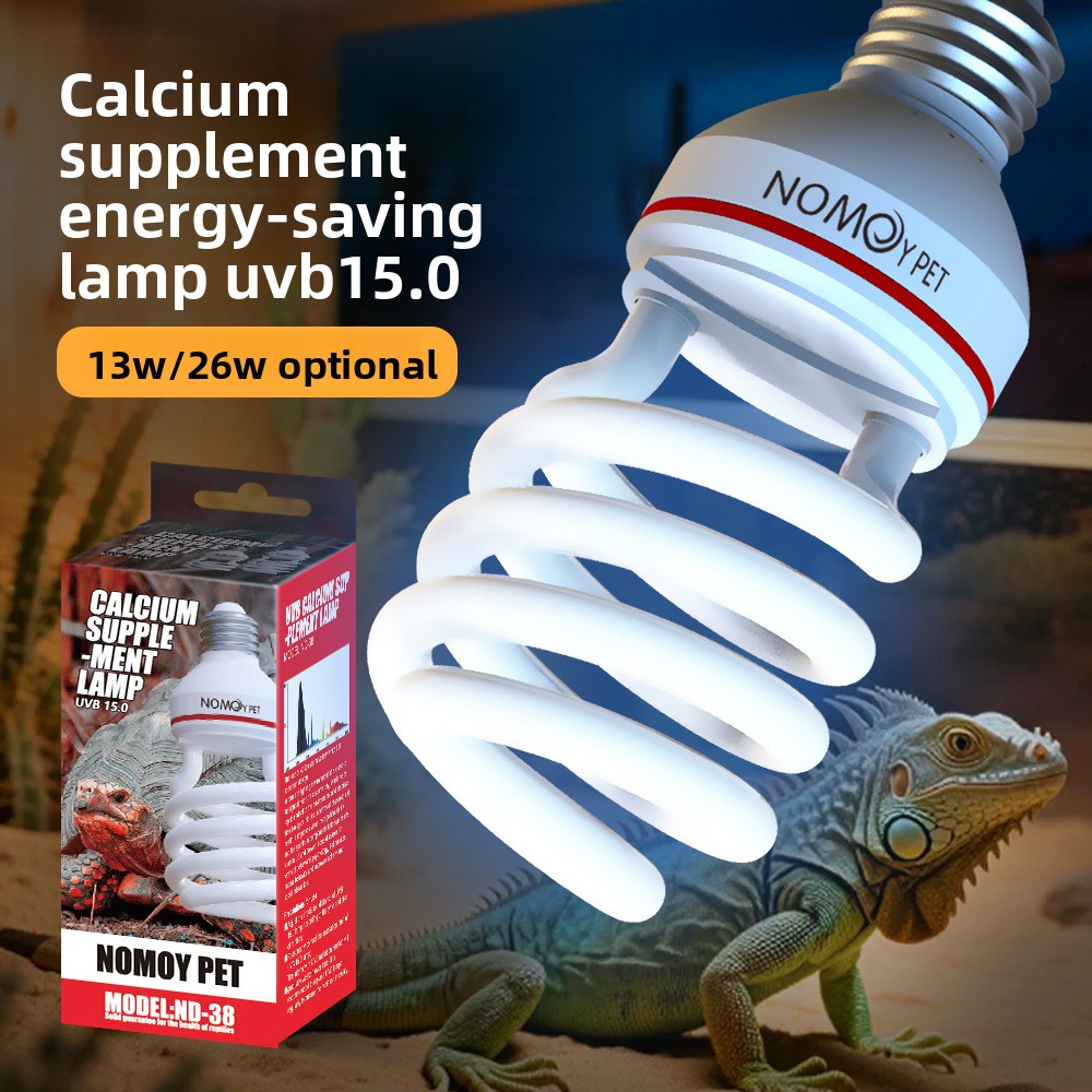 NOMOY Reptile UVB 15.0 Bulb -  - مراجعة Vitamin D3 Reptile وسعره