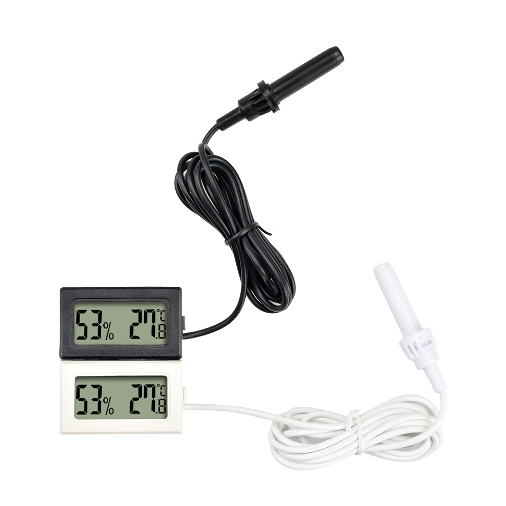 2pcs Mini Digital Hygrometer T - مراجعة Digital Hygrometer Probe وسعره