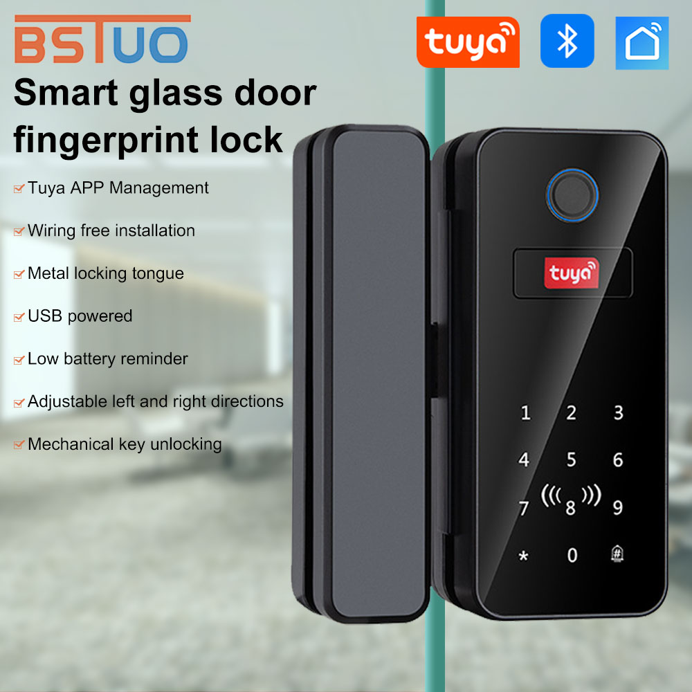 BSTuokey Multifunctional Smart - مراجعة Glass Door Hinge وسعره