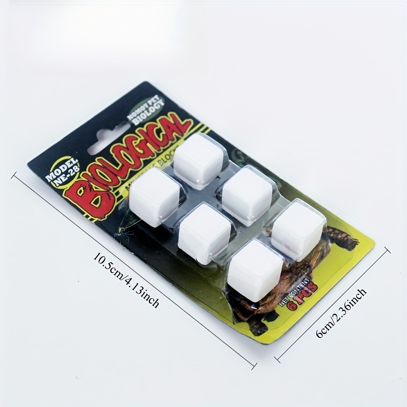 6 Pcs Fish Tank Calcium Block  - مراجعة Calcium Powder Reptile وسعره