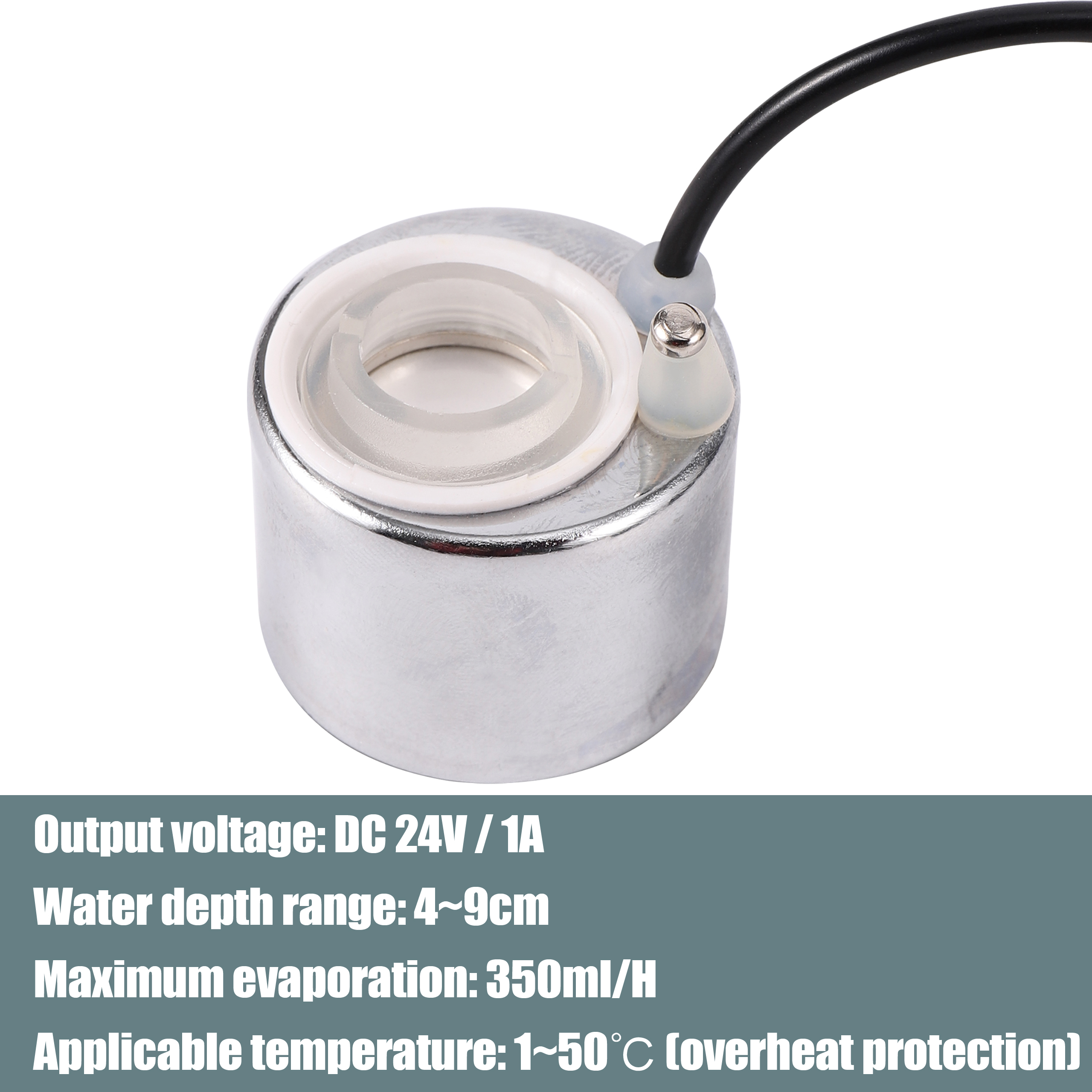 DC 24V/1A Super Ultrasonic Mis - مراجعة Terrarium Fogger Ultrasonic وسعره