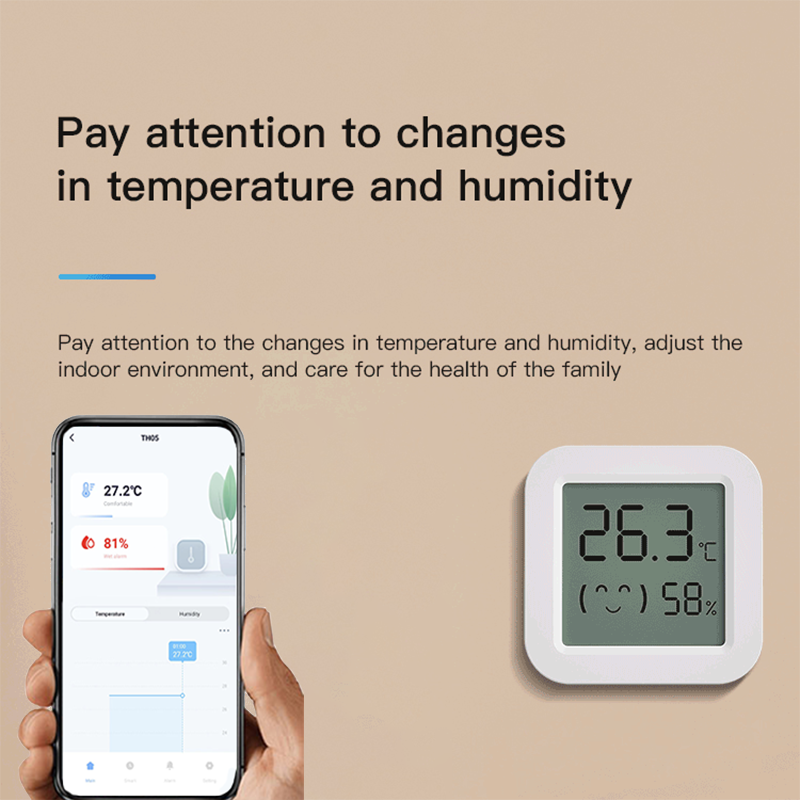 BT Temperature Humidity Sensor - مراجعة Digital Hygrometer Probe وسعره