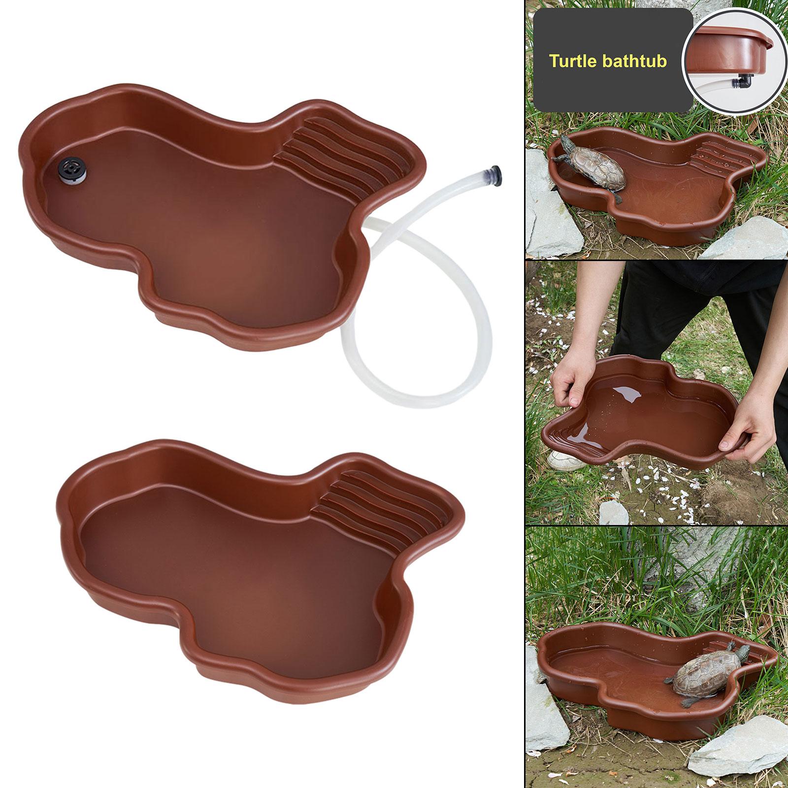 Reptile Bathing Pool Amphibian - مراجعة Water Dish Reptile وسعره