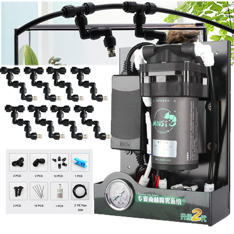 Reptile Mister Spray System wi - مراجعة Misting Nozzle Reptile وسعره