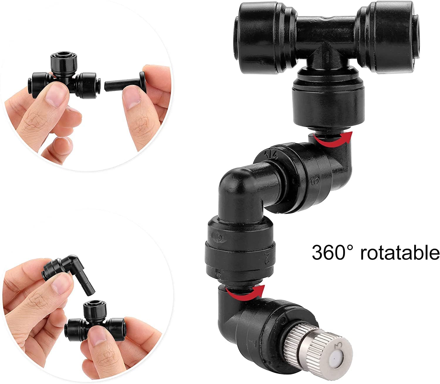 Reptile Mister Spray System wi - مراجعة Misting Nozzle Reptile وسعره