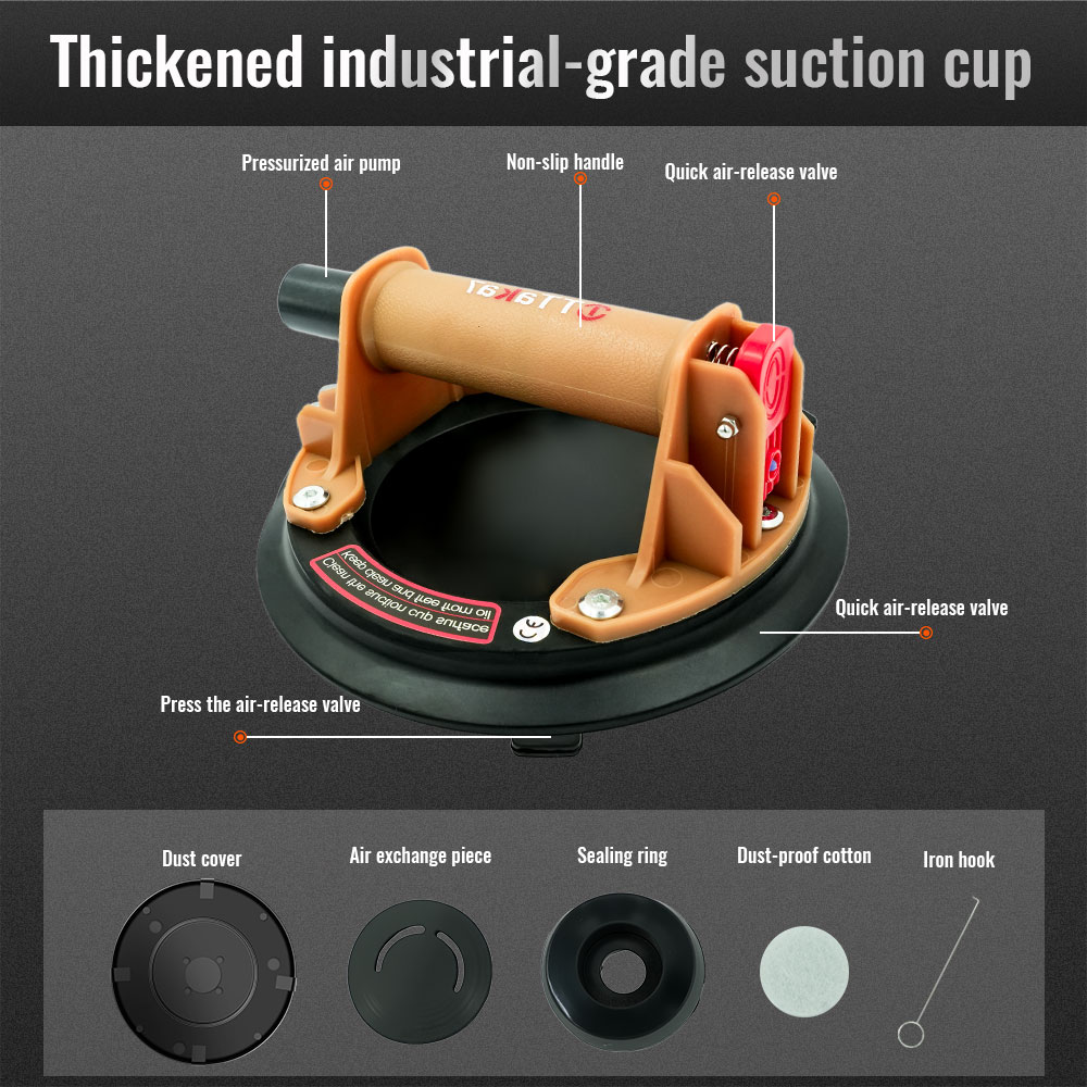 8 Inch Silicone Vacuum Suction - مراجعة Ceramic Tile Floor وسعره