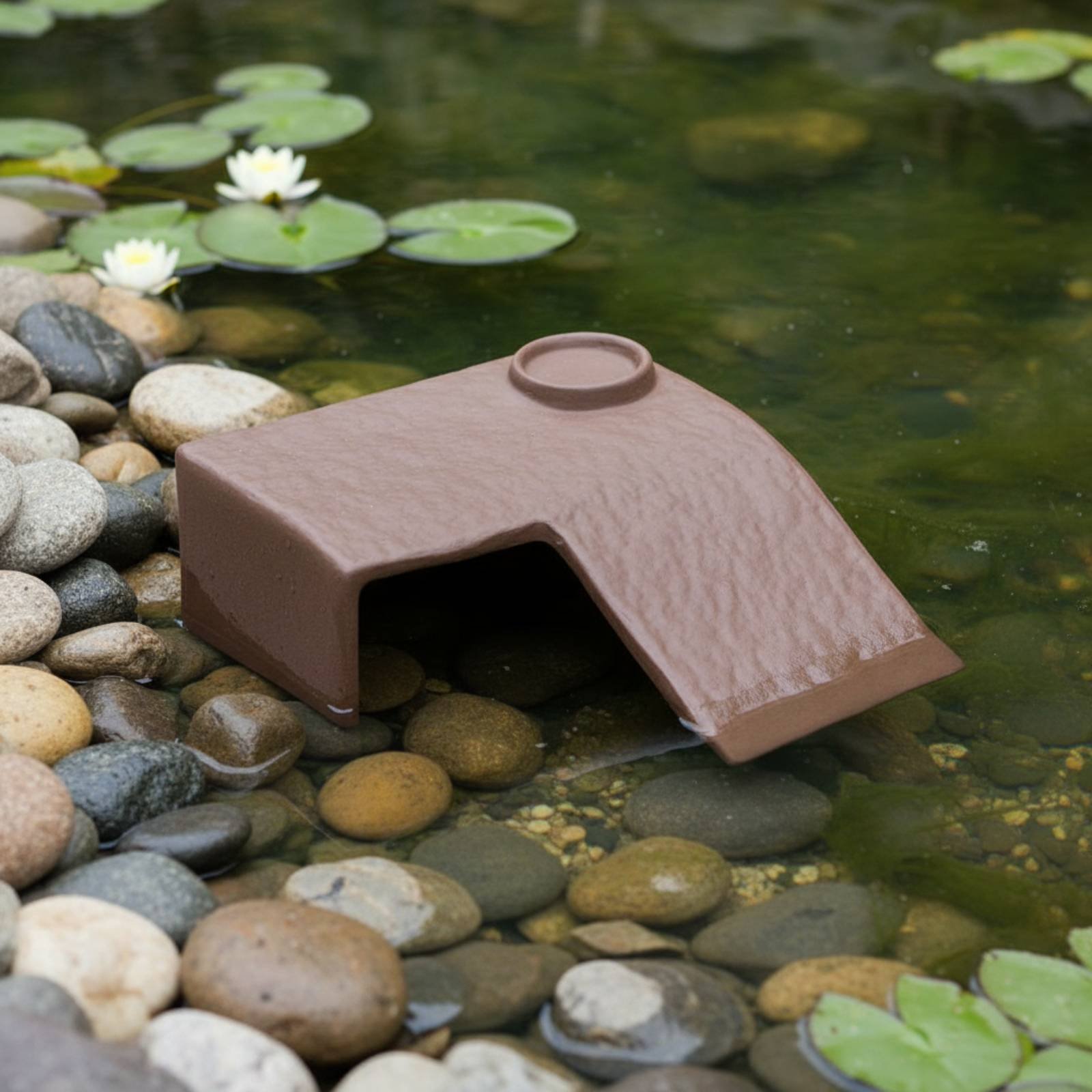 2 Pieces Turtle Basking Dock E - مراجعة Hide Cave Ceramic وسعره