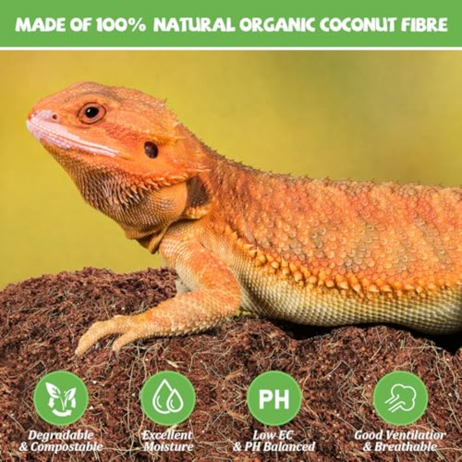 10LBS Natural Coconut Fiber Su - مراجعة Substrate Coconut Fiber وسعره