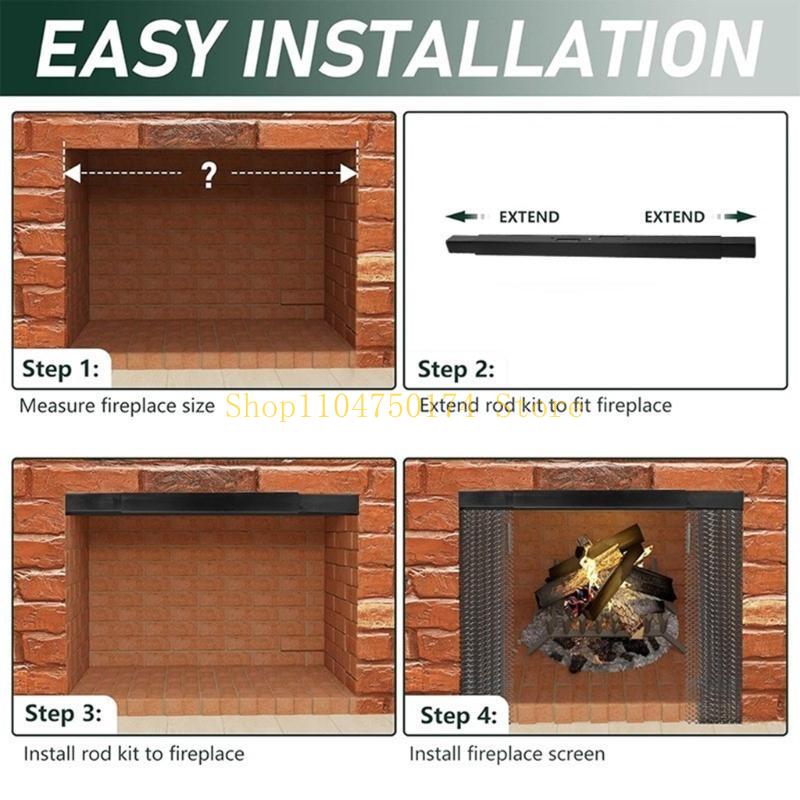 Durable Metal Rod Set Convenie - مراجعة Screen Top Mesh وسعره