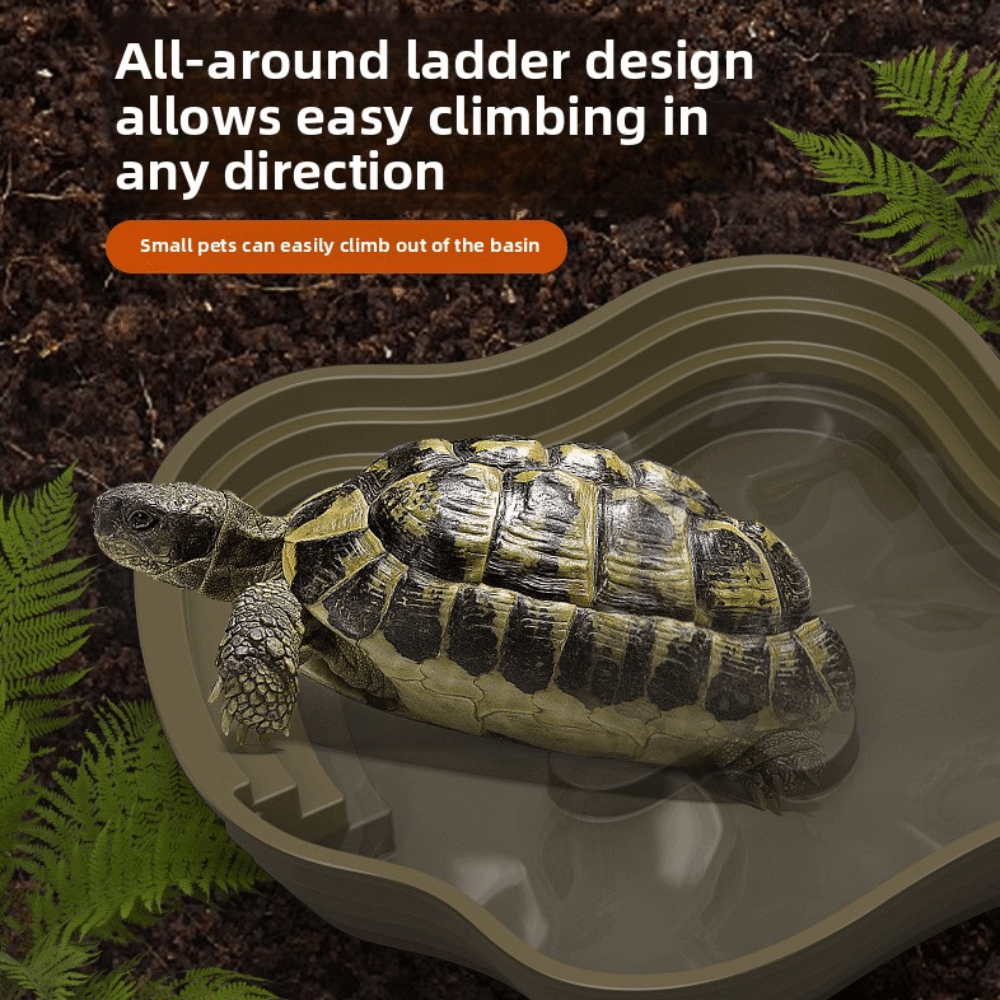 New Plastic Turtle Water Basin - مراجعة Water Dish Reptile وسعره