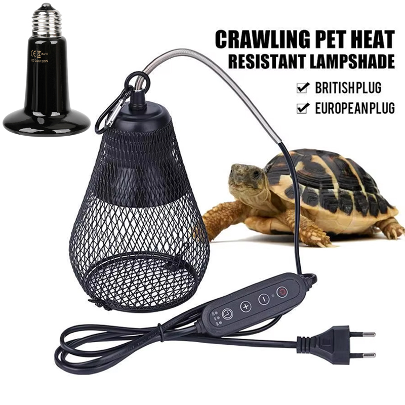 Reptile Heat Lamp Shade Pet He - مراجعة Ceramic Heat Emitter وسعره