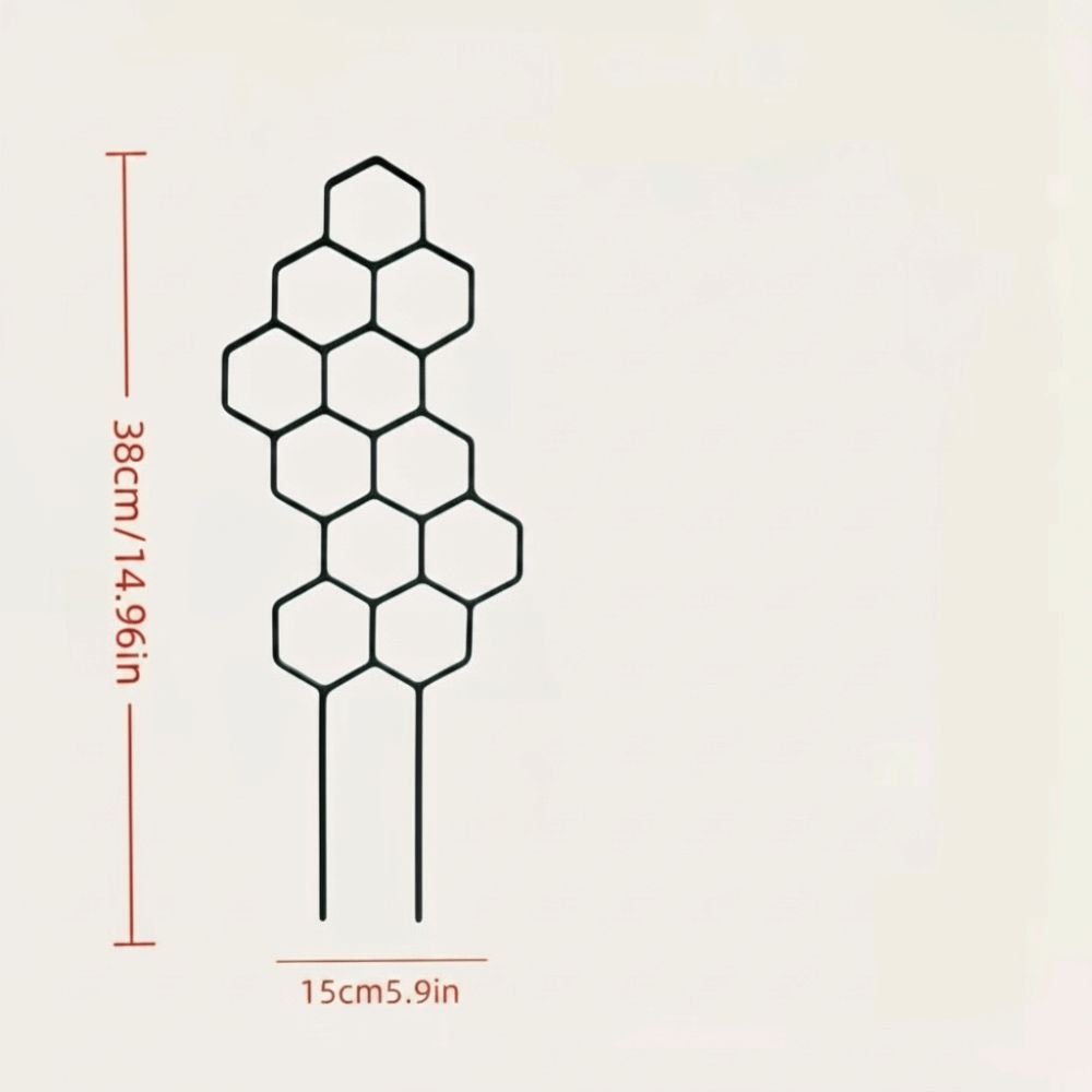 Honeycomb Design Plant Trellis - مراجعة Vine Climbing Plastic وسعره