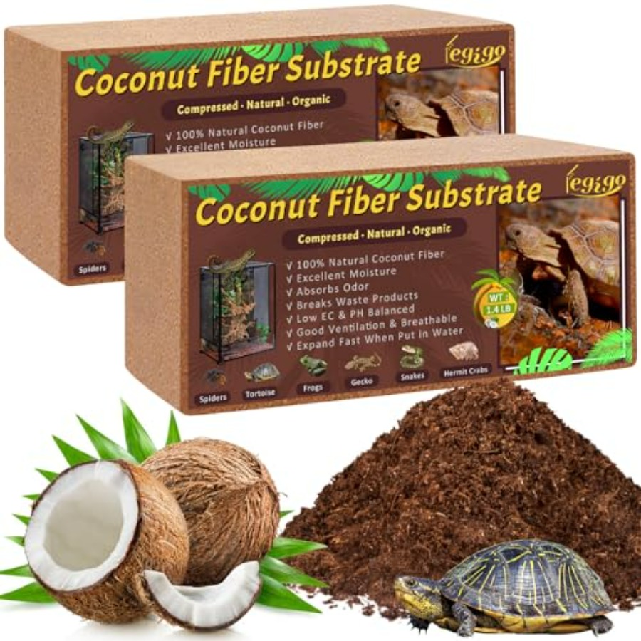 Compressed Coconut Fiber Subst - مراجعة Substrate Coconut Fiber وسعره