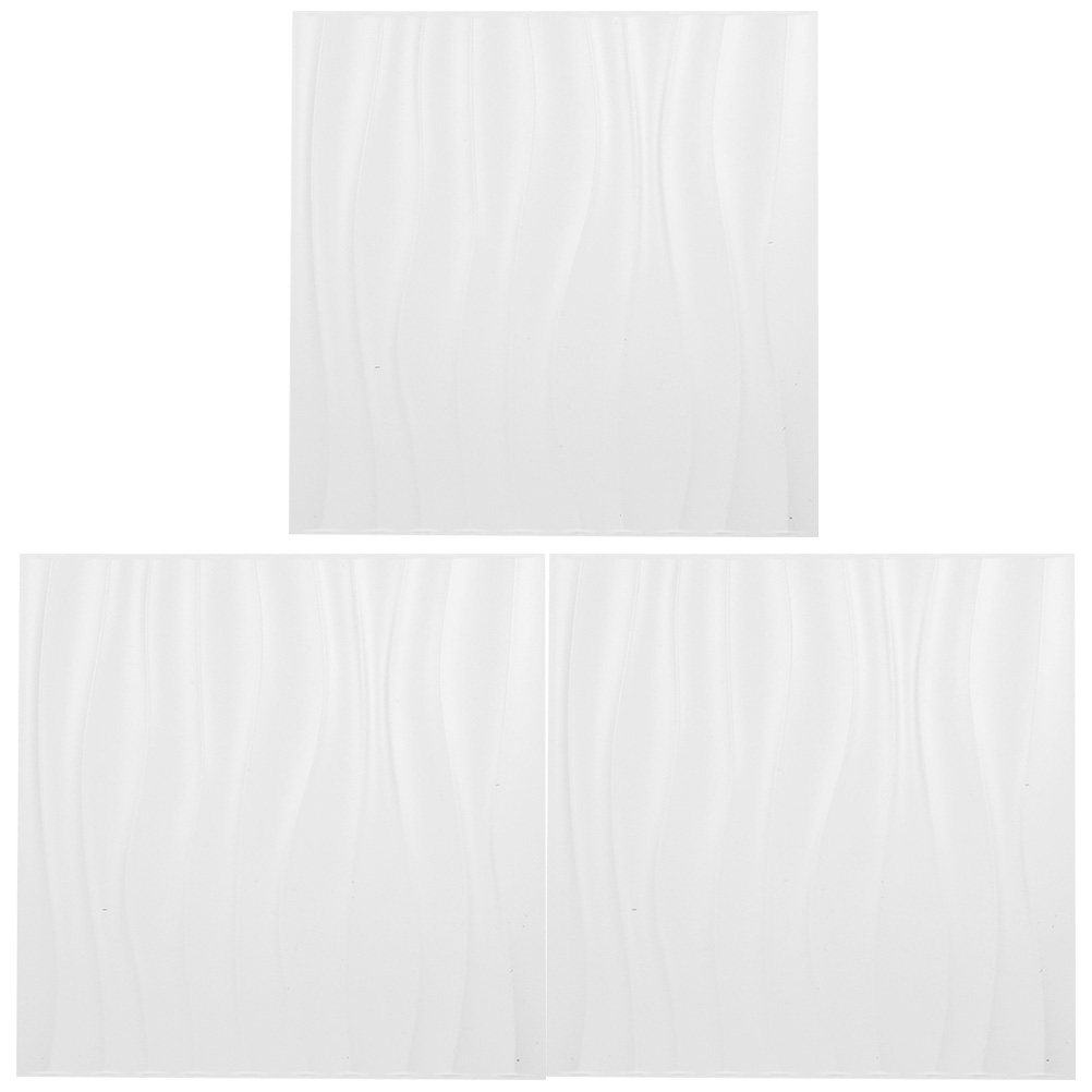 3Pcs 3D Wall Panels PVC Plasti - مراجعة Pvc Panel Background وسعره