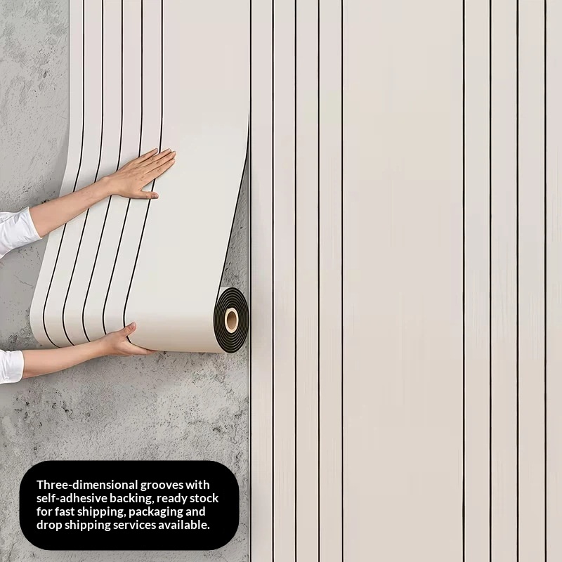 Wall stickers self-adhesive TV - مراجعة Pvc Panel Background وسعره