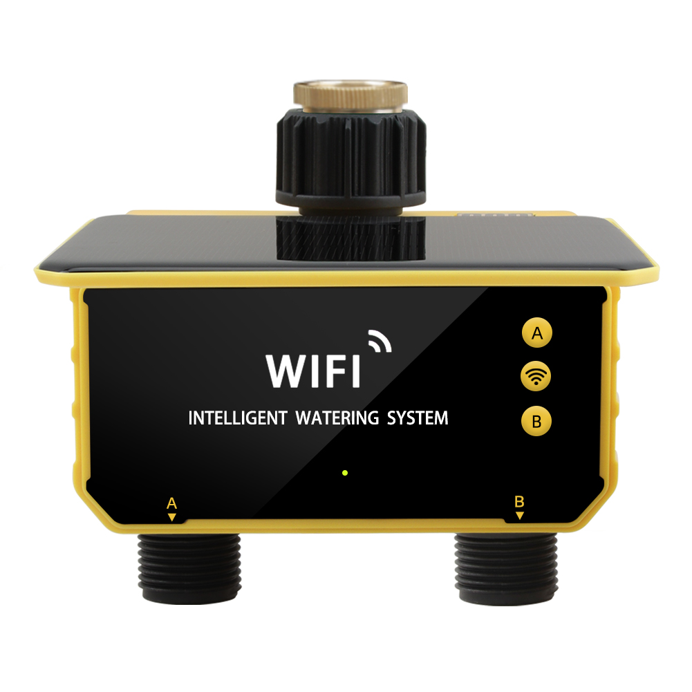 WiFi Solar Timer Dual Water Va - مراجعة Timer Dual Outlet وسعره