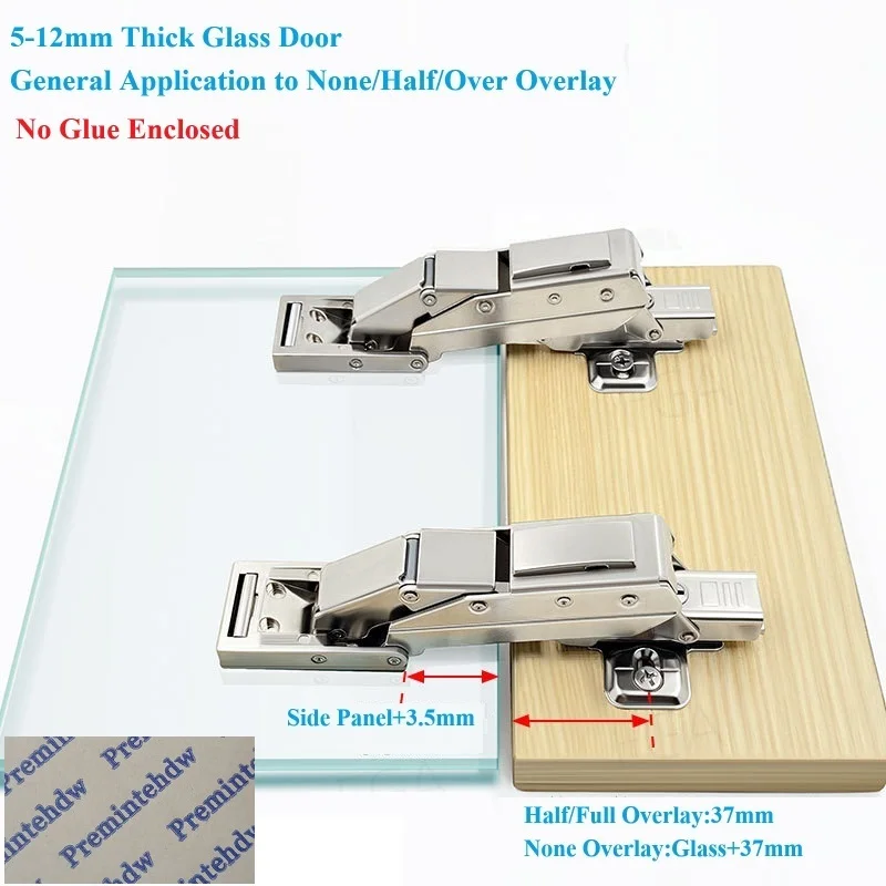 2Pcs Hydraulic Medicine Cabine - مراجعة Glass Door Hinge وسعره
