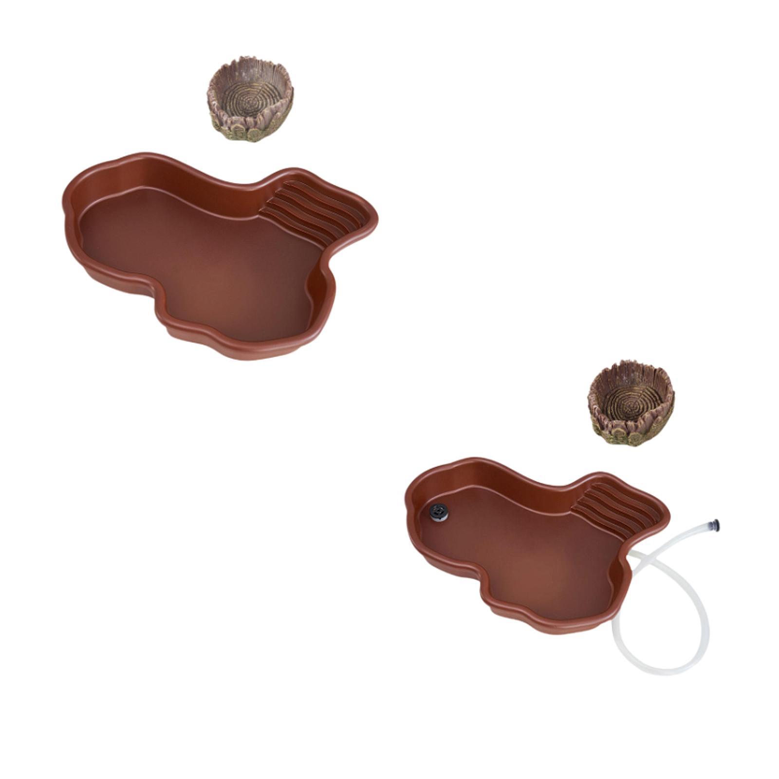 Reptile Feeding Dish Reptile B - مراجعة Water Dish Reptile وسعره
