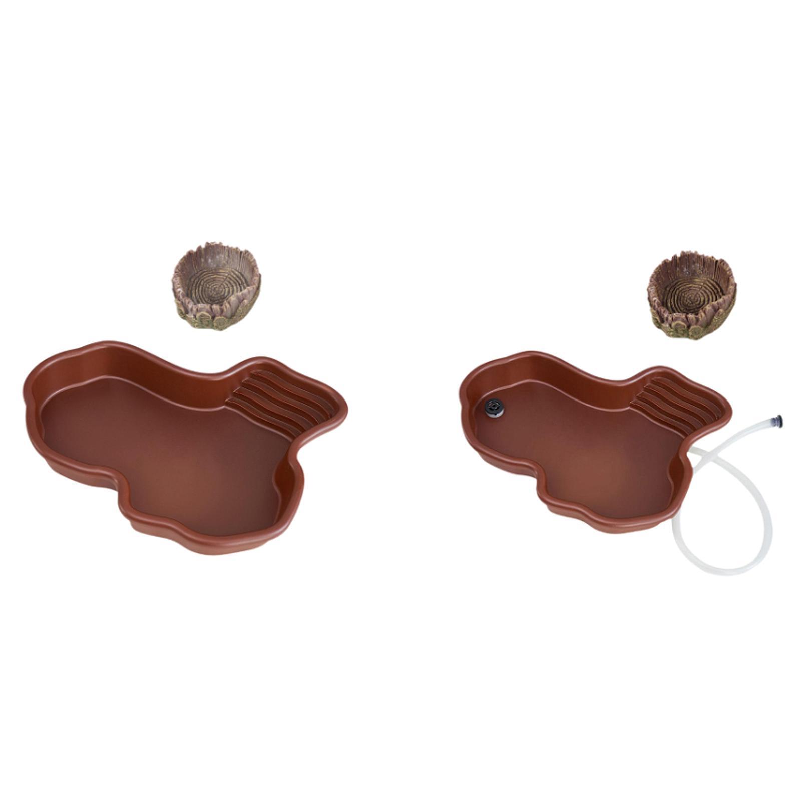 Reptile Feeding Dish Reptile B - مراجعة Water Dish Reptile وسعره