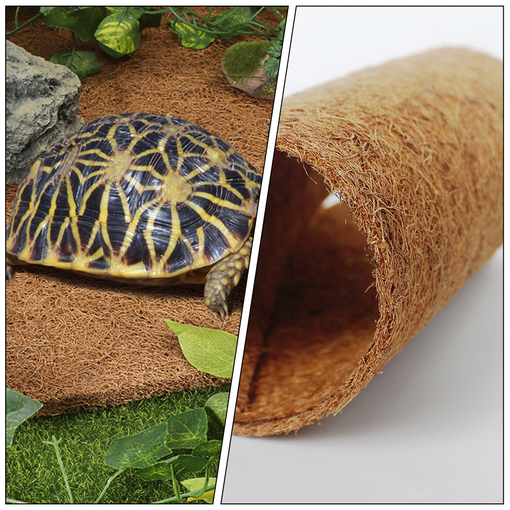 Reptile Terrarium Carpet Natur - مراجعة Substrate Coconut Fiber وسعره
